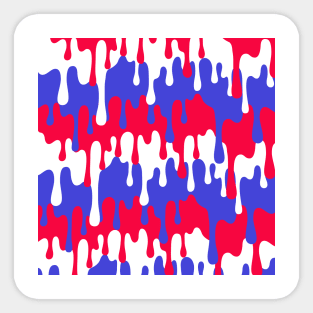 Red, White and Blue Sticker